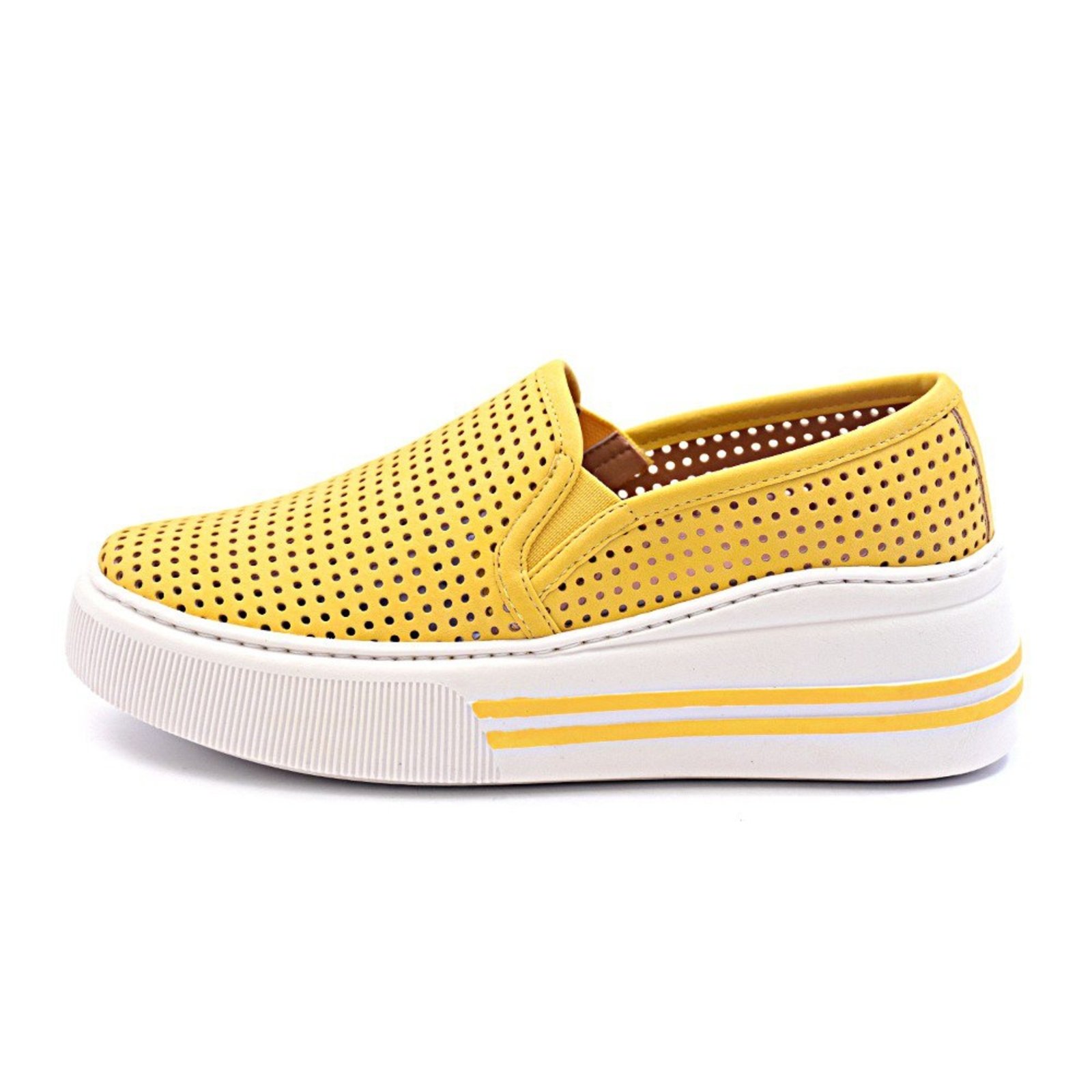 tenis amarelo feminino